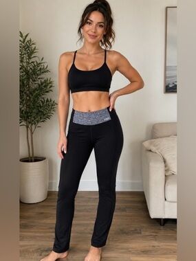 VS Pink Yoga Pants Sz L